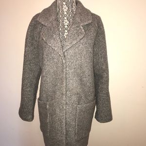 Womens grey Pea coat
